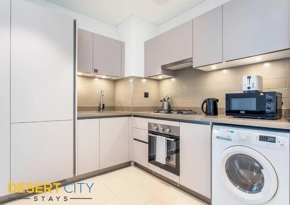 Fully Furnished In 2 Bed In Sobha Creek Vista Reserve, Hosted By Desert City Stays Dubai Apartment